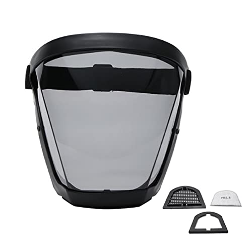 Mineatig Protector Facial, Protector Facial Antivaho, Protector Antivaho Reutilizable Para Protección, Protectores Faciales Transparentes, Cobertura Completa Seguridad De Protección Personal