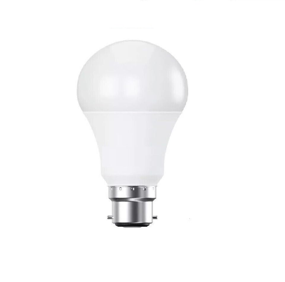 Bayonet LED Bulb, Warm White 3000K, B22 GLS Bulbs, Light Bulbs, 806 Lumen, Non-Dimmable. (GLS - 150W - Cool White)