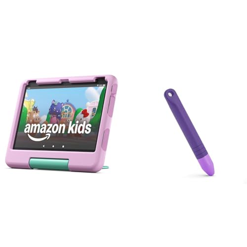 Fire HD 10 Kids Tablet (32GB, Pink) + Kids Stylus