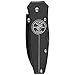 Klein Tools 44001-BLK Lightweight Lockback Knife with 2-1/2-Inch Drop-Point Blade and Black Aluminum Handle