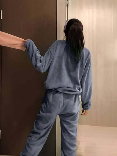 Image of KOTTY Women's Winter Tracksuit Co-Ord Set Sweatshirt & Jogger Cord Suit for Stylish Gym & Travel Wear