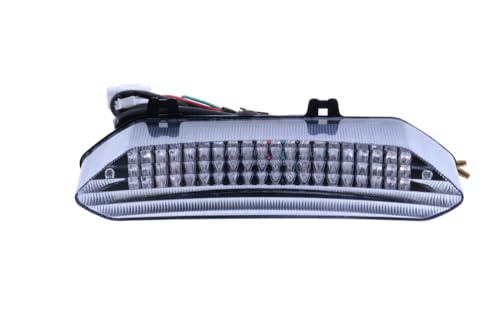 Feu arrière LED moto Yamaha YZF R1 RN09 2002 2003 clignotant blanc