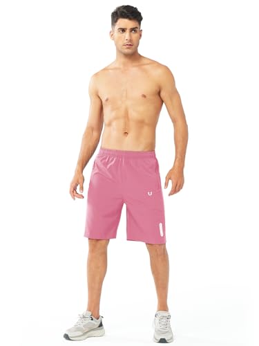 Image of NORTHYARD Men's Athletic Running Shorts Gym Workout 7 inch /9 inch /5 inch Quick Dry Lightweight Sports Basketball Tennis 3 Zipper Pockets