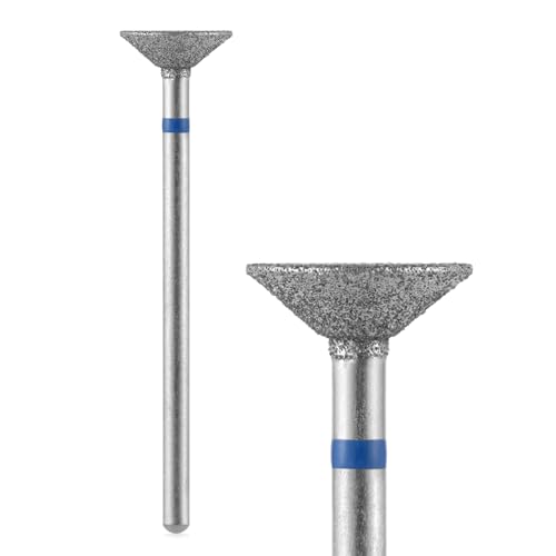 KADS Cuticle Nail Drill Bits Cuticle Bit for Nail Drill Diamond Drill Bits 3/32” Professional Cuticle Clean Drill for Electric Remove Cuticle Dead Skin (3.6mm Disc-M)