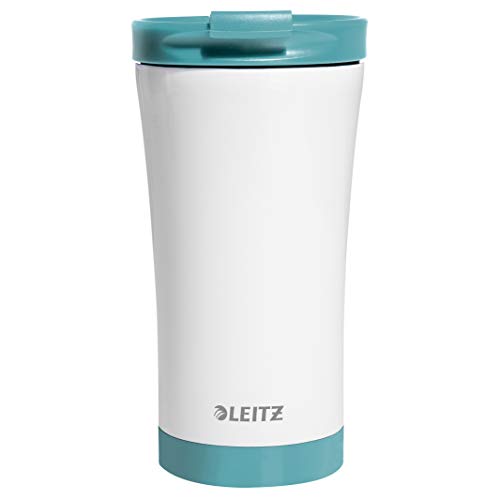 Leitz Taza de Viaje Wow, Azul Hielo, Stainless Steel, 20.4 x 9.3 x 9.3 cm - Imagen 7