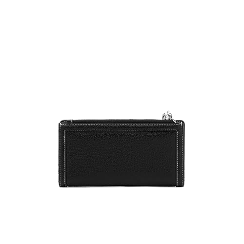 Image of Miraggio Trudie Wallet with Detachable Wristlet | One Main Compartments | 8 Card Slots | Women Wallets | Gift Items for Women (Black)