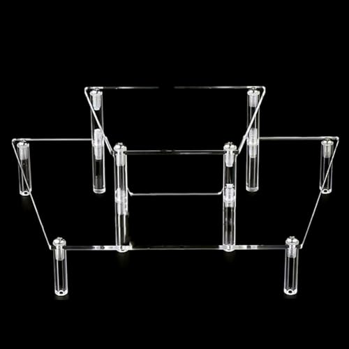 Ywmsfl Space Saving Multi Layer Acrylic Shelf For Home And Event Display Cupcakes Stand Multi Purpose Dessert Storage Rack