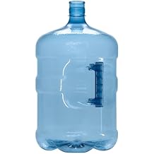 Brio B.P.A. Free 5 Gallon Plastic Crown Cap Reusable Water Bottle Container