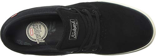 Image of Globe Men's Mahalo Skate Shoe, Black /Green /Hemp, 11.5 Medium US