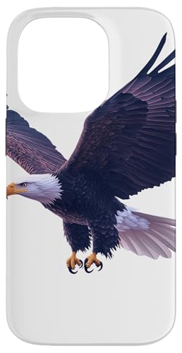 Bald Eagle Patriotic Wildlife Art Case for iPhone 14 Pro