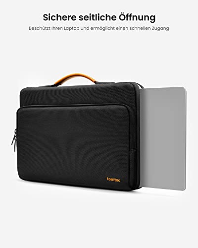 tomtoc 360° Business Laptoptasche für 2024 13-Zoll Microsoft Neu Surface Pro 11. Edition, Copilot+ PC, 13 Zoll Surface Pro 10/9/8/X mit Keyboard, 12,3 Zoll Surface Pro 7+/7/6/5/4/3/2/1 mit Type Cover