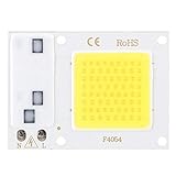 Detalle: chip LED blanco frío, sensor NTC para protección contra sobrecalentamiento de la placa de circuito impreso