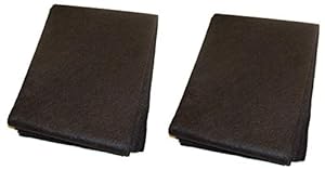 Great For Germination Kits, Self Watering Planters, and Rain Gutter Grow Systems Long Lasting, Won't Rot, no small tubing to clog, and washable Great for Vacation Plant Watering systems 2 pack of approximately 3 foot by 4 foot by 1/16th inch thick, E...