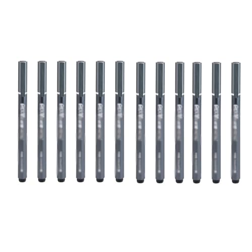 Bolígrafos de gel 0.7mm pack 12 colores negro, rojo, azul
