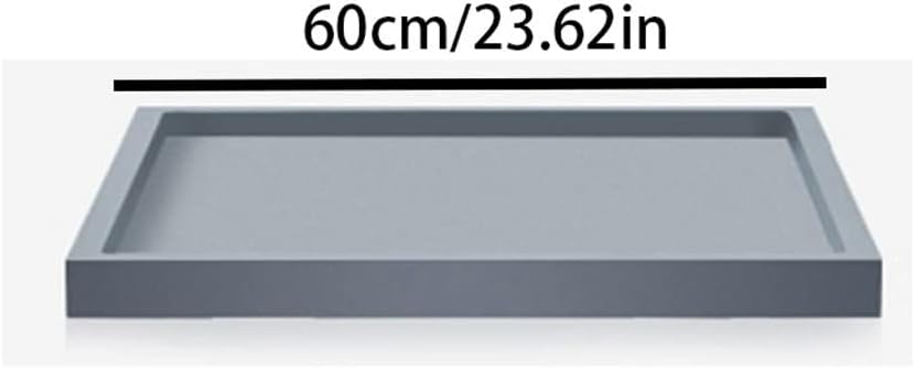 Plant Saucer Flower Pot Tray Household Plant Water Chassis Flower Pot Bottom Basin Living Room Plant Flower Pot Base (Color : Pottery red, Size : 60cm)