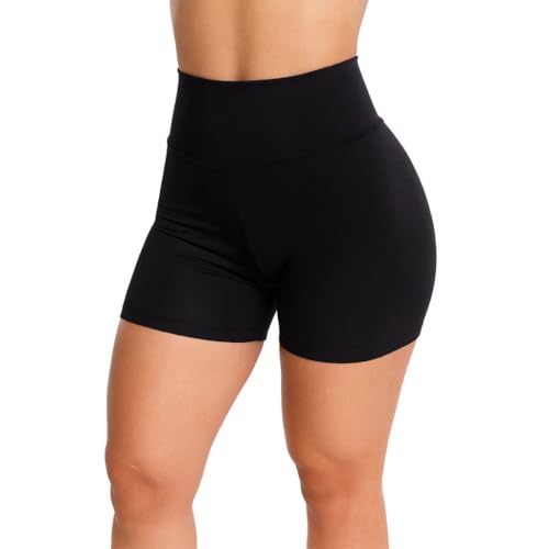 Short Feminino Suplex Cintura Alta Fitness Academia Compressão Confortável (BR, Alfa, GG, Regular, R