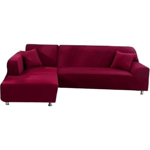 貴妃ソファカバー ネット有名 EnergyDeer 洗濯可能 四季対応 伸縮性素材 防塵 (235-300cmの4人用,F)