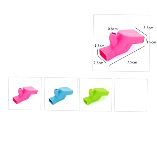 Hemobllo 3 Peças Extensor De Mangueira Tampa De Bico De Banho Ajudante De Lavagem Placa De Ataque In