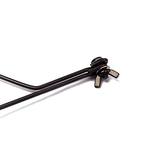 Pro Support de Harmonica 10 Trous Métallique Porte-harpe Réglable Accessoire Instrument de Musique Portable Noir - Les Beatles, Paul McCartney, John Lennon, RIngo Starr, George Harrison Pro Support de Harmonica 10 Trous Métallique Porte-harpe Réglable Accessoire Instrument de Musique Portable Noir – Image 5