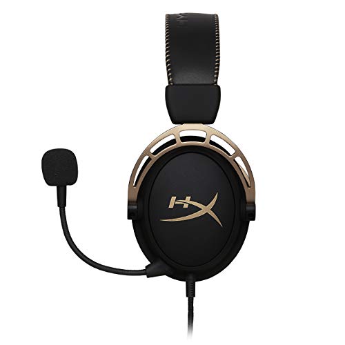 HyperX HX-HSCA-GD/NAP Cloud Alpha Or – Casque Gaming avec control audio intégré - Les Beatles, Paul McCartney, John Lennon, RIngo Starr, George Harrison HyperX HX-HSCA-GD/NAP Cloud Alpha Or - Casque Gaming avec control audio intégré – Image 6
