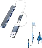 MultiCharger for MagicBand+, MagicBand+ Compatible, Disney World Essentials, Disneyland Essentials, Cruise Essentials - Magic Band Charger (USB-C & USB-A)