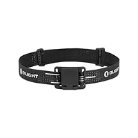 OLIGHT Oclip Headlamp Strap, Stirnband Haupt- und Obergurt, Kompatibel mit Oclip-Serie, 160° Winkelverstellung, MOLLE-System, Nylon