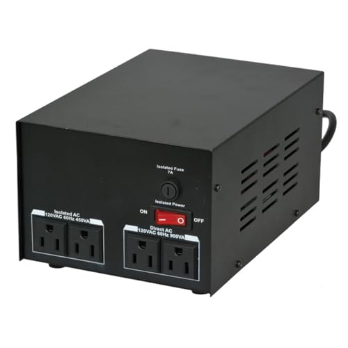 Image of Jameco ReliaPro Benchtop Transformer Isolation 120VAC 7A 60Hz 450VA