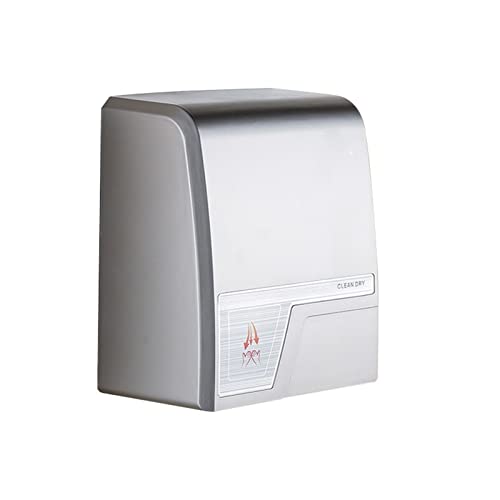 DFGHNBVC Secador de Manos con Carcasa de plástico Secador de Manos de Alta Potencia Secador de Manos para teléfono móvil Secador de Manos automático por inducción,