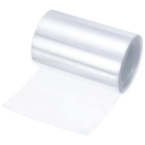 Tubo termorretráctil de PVC con aislamiento transparente de 65 mm para paquetes de baterías