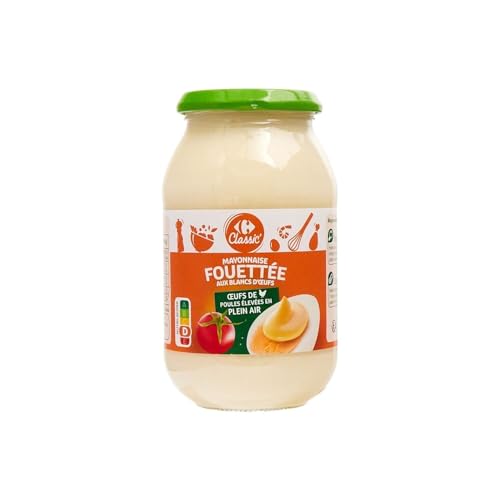 Mayonnaise texture onctueuse et légère Carrefour Classic pot 474 g