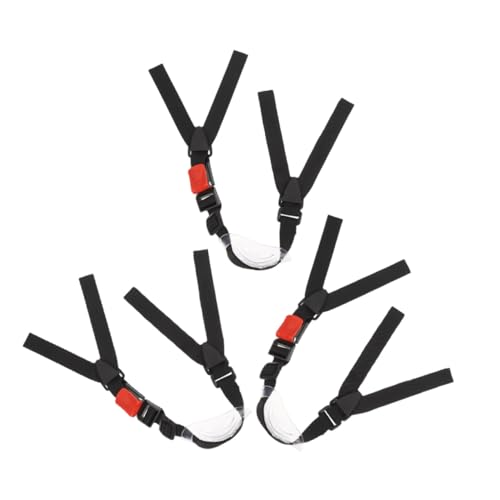 FONDOTIN 3個 帽用あご紐 調節可能で肌に優しい チンガード 保護用ストラップ 工事作業向け 多機種対応