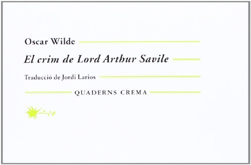 Portada de El crim de Lord Arthur Savile