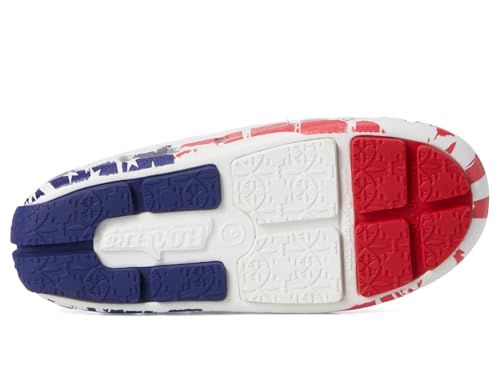 Image of Floafers Kids Unisex Prodigy Driver Print (Big Kid) Old Glory 4 Big Kid M