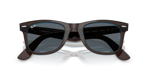 Image of Ray-Ban Rb2140f Original Wayfarer Low Bridge Fit Square Sunglasses for Men for Women