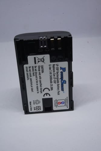 Image of Power Smart LP-E6P Rechargeable Battery Pack Compatible with Canon LP-E6P, Li-ion 7.4V 3490mAh 25.8Wh