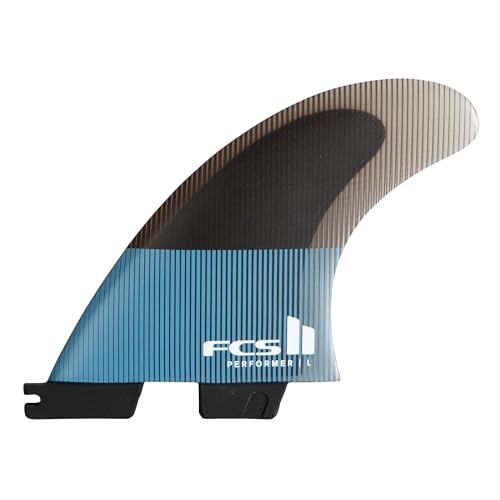 FCS II Performer PC XLarge Tranquil Blue Tri Fins