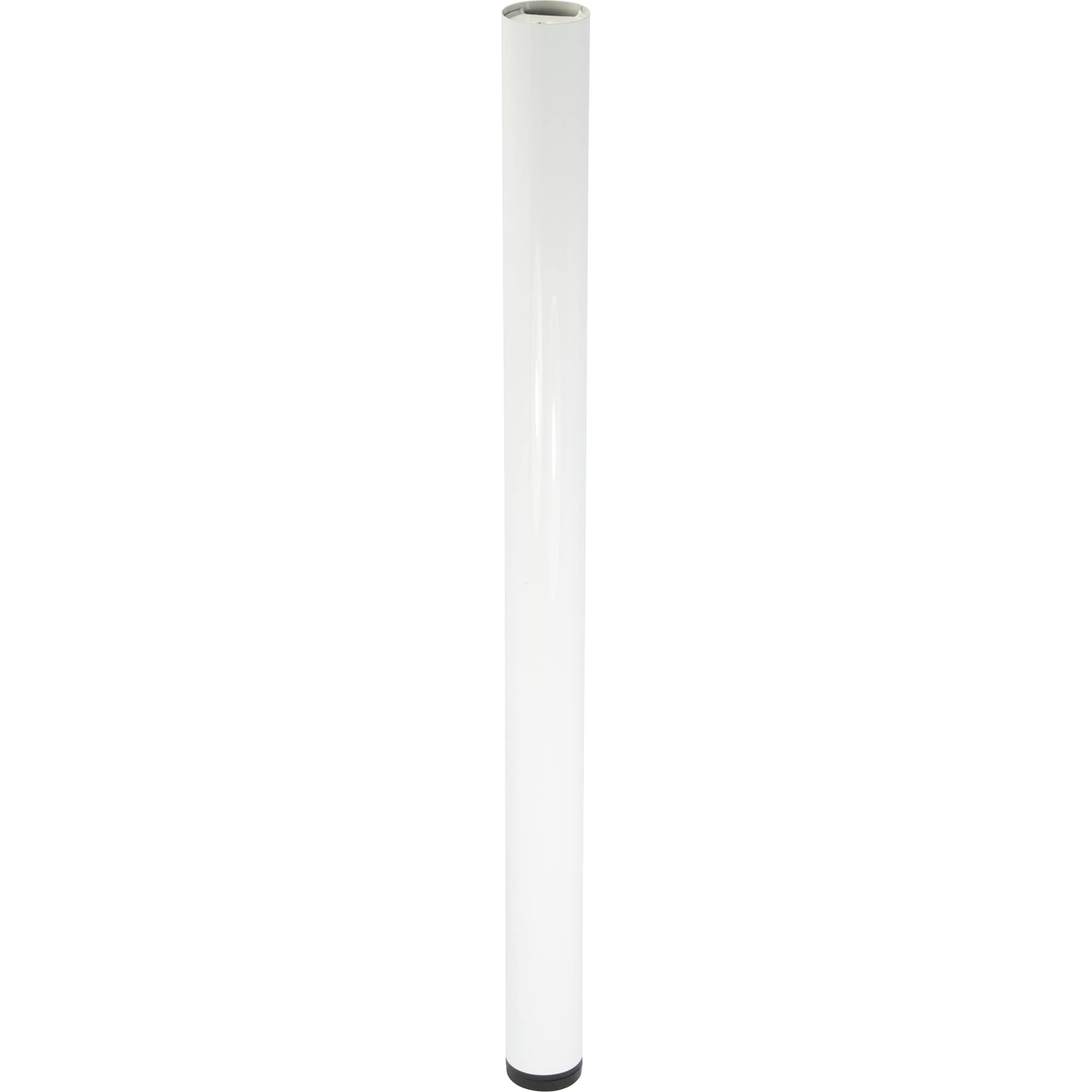 Wagner TENO 12361101 Furniture Leg/Table Leg/Furniture Foot/System Tube TENO Diameter 60 x 870 mm Can be Combined Individually with TENO System and QuickClick Steel Powder Coated White Load