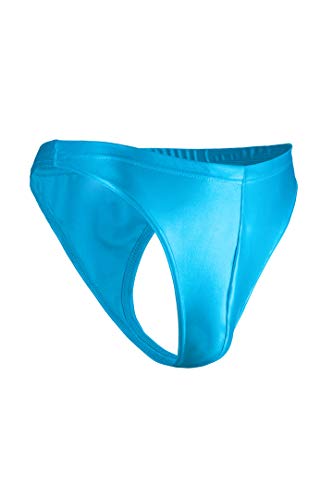 ML-Sport24 Herren Wetlook String-Slip, Tanga 80% Polyamid 20% Elasthan, XXL, Rot Cover