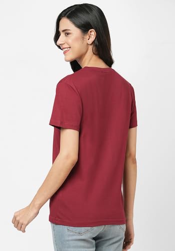 Image of Wear Your Opinion Women's S to 5XL Plain Solid 100% Cotton Unisex Boyfriend Fit T-Shirt (Design: Solid)
