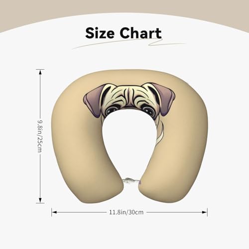 Almohada de poliéster para cuello talla única negra miniatura 5