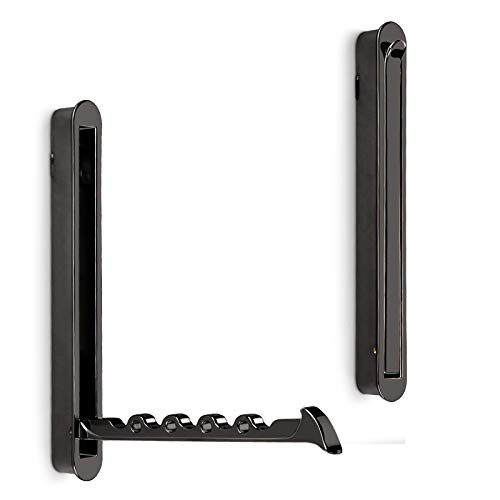 SOTECH Einlass Klapphaken ZILLY Chrom dunkel 140 x 16 x 14 mm Kleiderhaken...