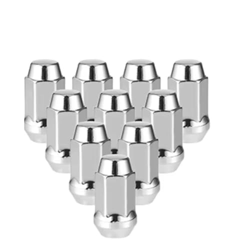 自動車ホイールのハブロックボルト Compatible With For Pathfinder 2017 2018 2019 2020 5-20pcs M12x1.25 タイヤラグナットホイールラグナット互換性のあるホイールボルトホイールナット(10pcs