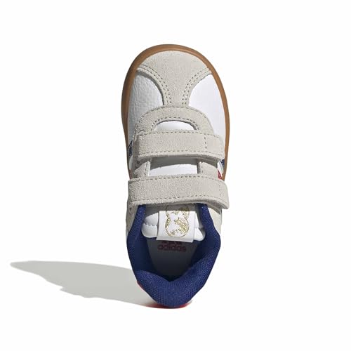 Image of adidas Boys Vl Court 3.0 Slip On Sneakers Shoes Casual - Pink, White
