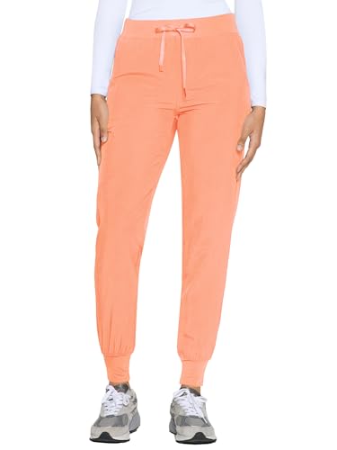 Image of COZYFIT Womens Scrub Pants - Soft Stretch Yoga Style with 5 Pockets, Slim Fit Jogger Scrubs Pants for Women