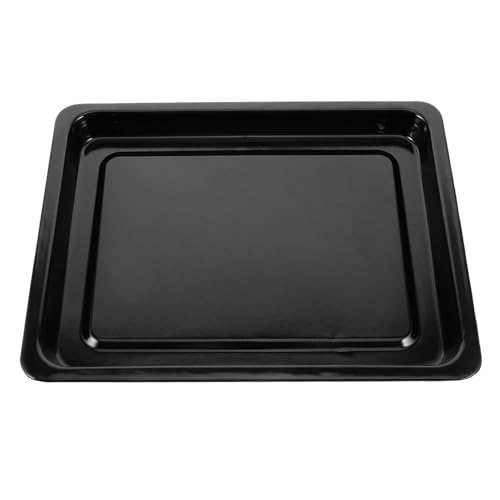 Happyyami Bandeja De Horno De Esmaltado Para y Hornear Para Cocinar Carnes y Verduras Resistente Altas y De Limpiar