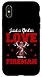 Photo Gallery custodia per iphone x/xs just a girl in love fireman firefighter proud firefighters Photo Gallery custodia per iphone x/xs just a girl in love fireman firefighter proud firefighters
