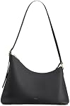 Kattee Hobo Sacs pour femmes tendance, sacs à main en cuir doux et pourpres, sac de design Courbé de selle avec poche de cartes