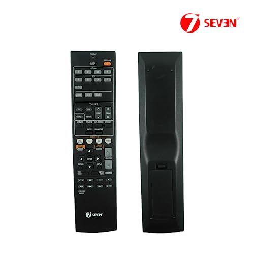 Image of 7SEVEN Compatible for Yamaha Av Reciver Remote Control Original RAV521 Model Suitable for RX-V283 RX-V373 RX-V375 RX-V377 RX-V377BL RX-V381 RX-V383 RX-V385 RX-V471 RX-V475 RX-V477 RX-V483 RX-V485