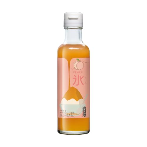 中村商店 キャプテン かき氷用シロップ もも 200ml 1枚目