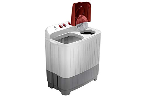 Image of Samsung 7 Kg 5 Star Semi-Automatic Top Load Washing Machine Appliance (WT70M3000HP /TL, Light Grey, Air turbo drying)